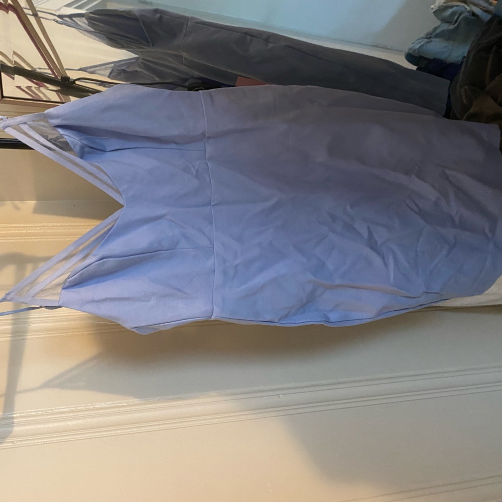 Light blue mini dress